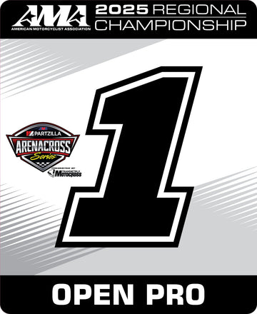 AMA Awards East Coast #1 Plates to the Partzilla Arenacross Series